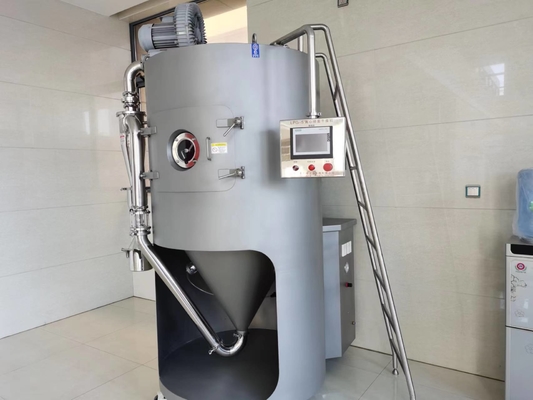 작은 원심 분무기 분무 건조기 기계 5 kg/H Lpg-5 PLC 터치 스크린
