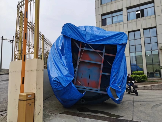 연속적인 디스크 판 드라이어 PLG 크기 탄산 칼륨